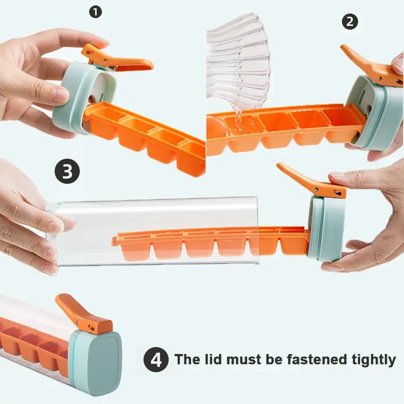 Easy Demould Ice Cube Tray