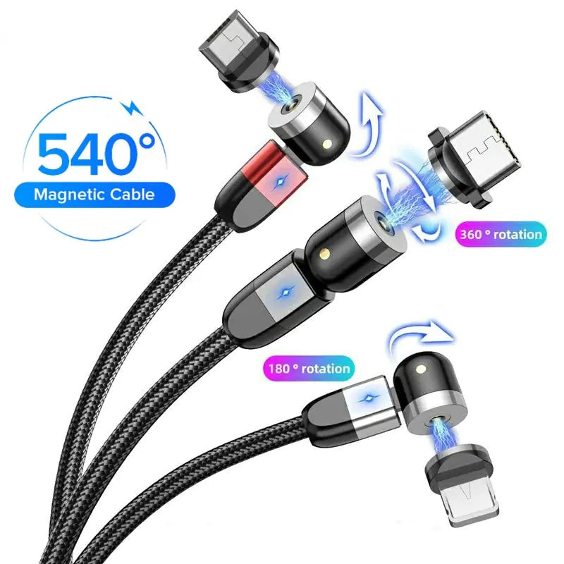 Magnetic USB Type C Micro Cable Phone Charger